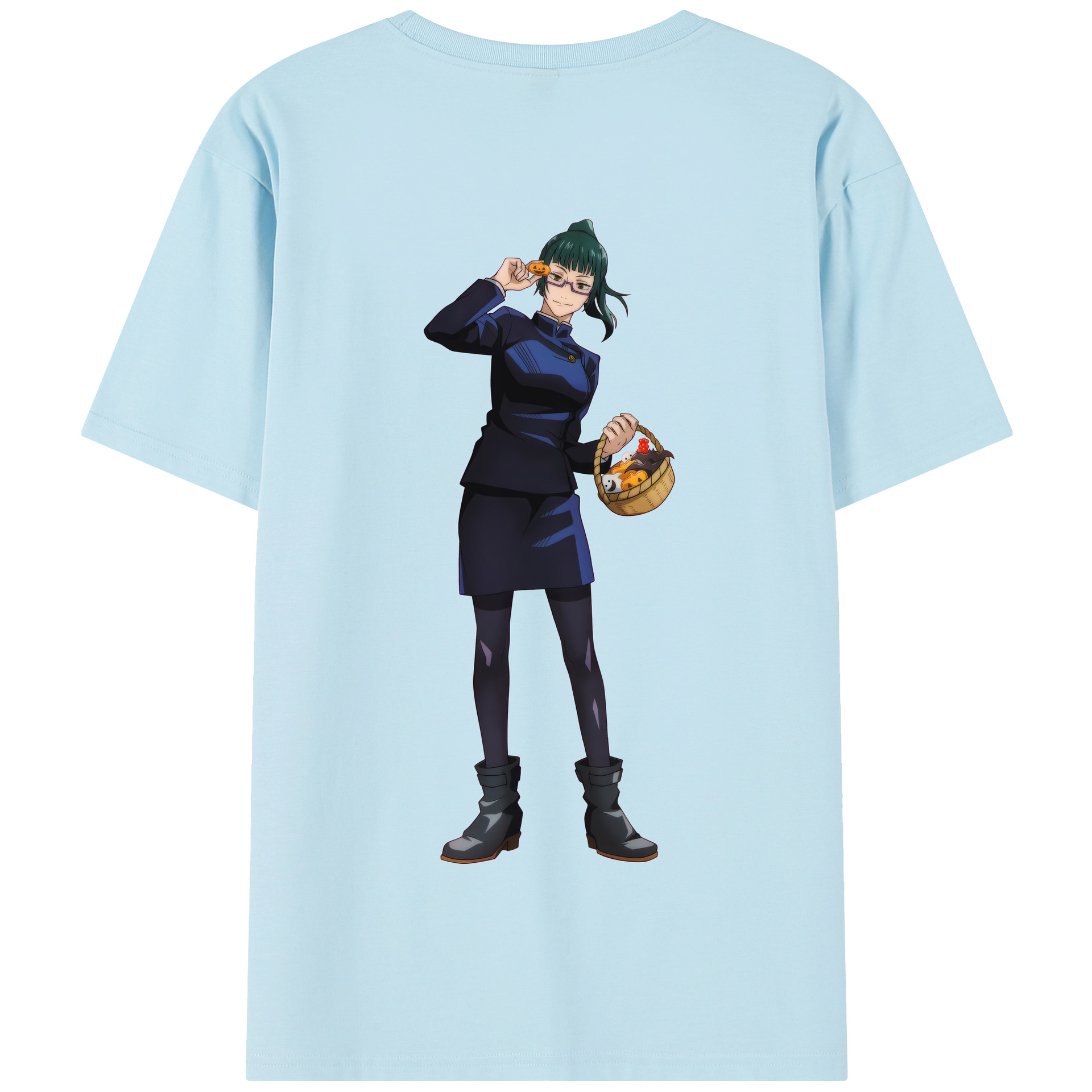 （画像用） 呪術廻戦 Jujutsu Kaisen 綿100％半袖Tシャツ（背面プリント）
